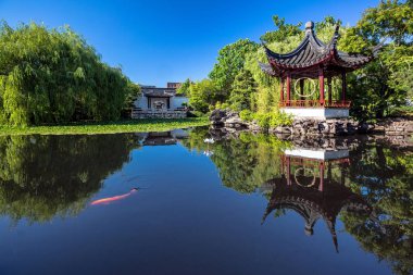 Dr. Sun Yat-Sen klasik Çin Bahçesi, Vancouver'ın Chinatown bölgesinde yaratıldı Ming Hanedanı tipik stili bulunur. Ağaçlar, çiçekler ve bitkiler yanı sıra yatıştırıcı su çeşmeleri. 