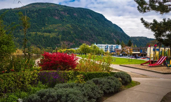 Harrison Hot Springs Uma Cidade Localizada Estado Norte Americano Canadá — Fotografia de Stock