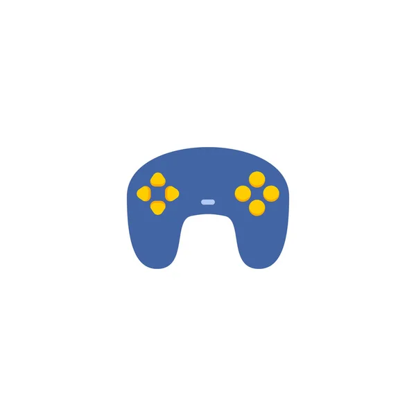 Joypad pictogram platte element. Vectorillustratie van joypad pictogram plat geïsoleerd op schone achtergrond voor uw web mobiele app logo ontwerp. — Stockvector