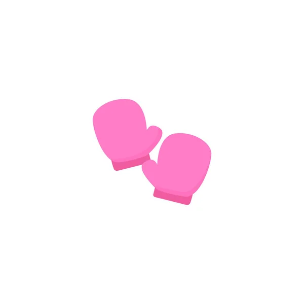 Handschoenen pictogram platte element. Vectorillustratie van handschoenen pictogram plat geïsoleerd op schone achtergrond voor uw web mobiele app logo ontwerp. — Stockvector