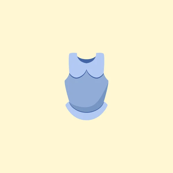 Corpo armadura ícone elemento plano. ilustração de corpo armadura ícone plano isolado no fundo limpo para o seu web mobile app logotipo design . — Fotografia de Stock