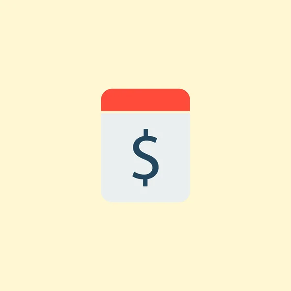 Betalen dag pictogram platte element. illustratie van beloning dag pictogram plat geïsoleerd op schone achtergrond voor uw web mobiele app logo ontwerp. — Stockfoto