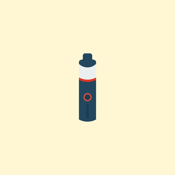 Vape icon flat element. Vector illustration of vape icon flat isolated on clean background for your web mobile app logo design. — Stock Vector