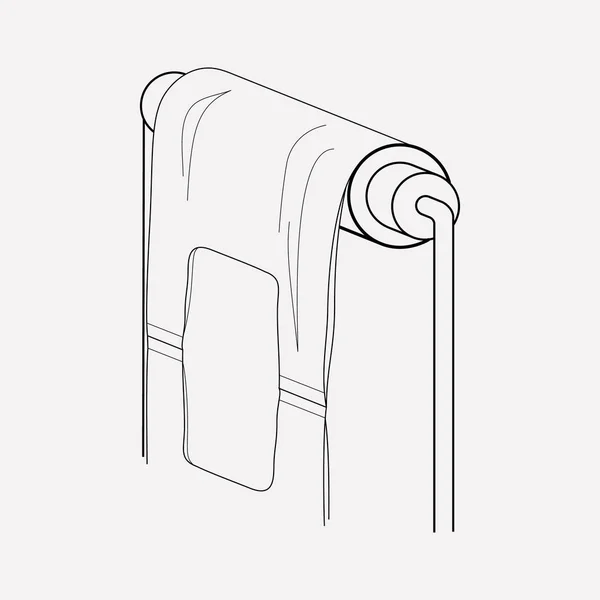 Bolsas de plástico icono elemento de línea. Ilustración vectorial de la línea de iconos de bolsas de plástico aisladas en un fondo limpio para el diseño del logotipo de su aplicación móvil web . — Vector de stock