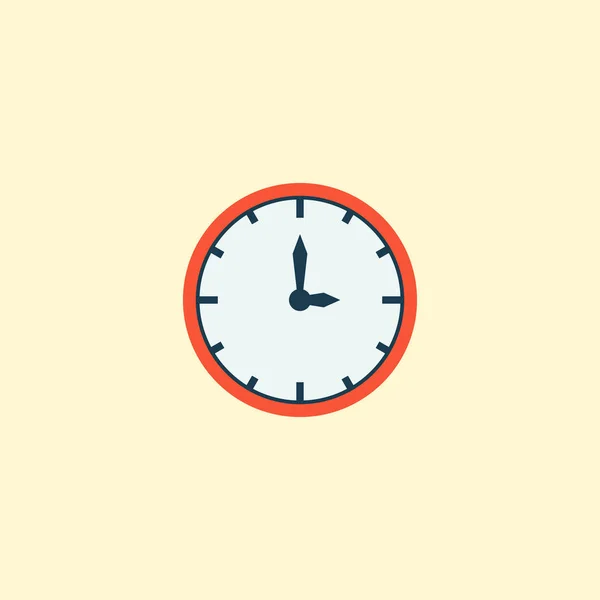 Επίπεδη στοιχείο χρόνου εικονίδιο. Εικονογράφηση διάνυσμα χρόνο εικονίδιο επίπεδη απομονώνονται σε καθαρό υπόβαθρο για το σχεδιασμό λογοτύπου σας web εφαρμογή για κινητά. — Διανυσματικό Αρχείο