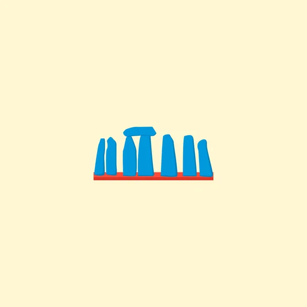 Stonehenge Symbol flaches Element. Vektor-Illustration des Stonehenge-Symbols flach isoliert auf sauberem Hintergrund für Ihr Web-App-Logo-Design. — Stockvektor