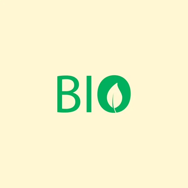 Bio Signo Icono Elemento Plano Ilustración Bio Signo Icono Plano — Foto de Stock