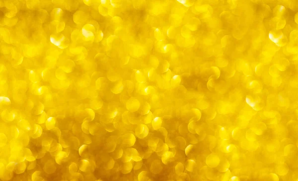 Banner Bokeh Golden Background — Stock Photo, Image