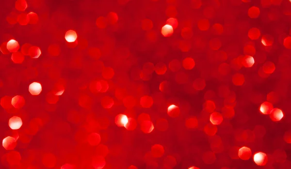 Banner Bokeh Fundo Vermelho Conceito Natal — Fotografia de Stock