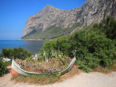 Capo Gallo tabiatı bakış