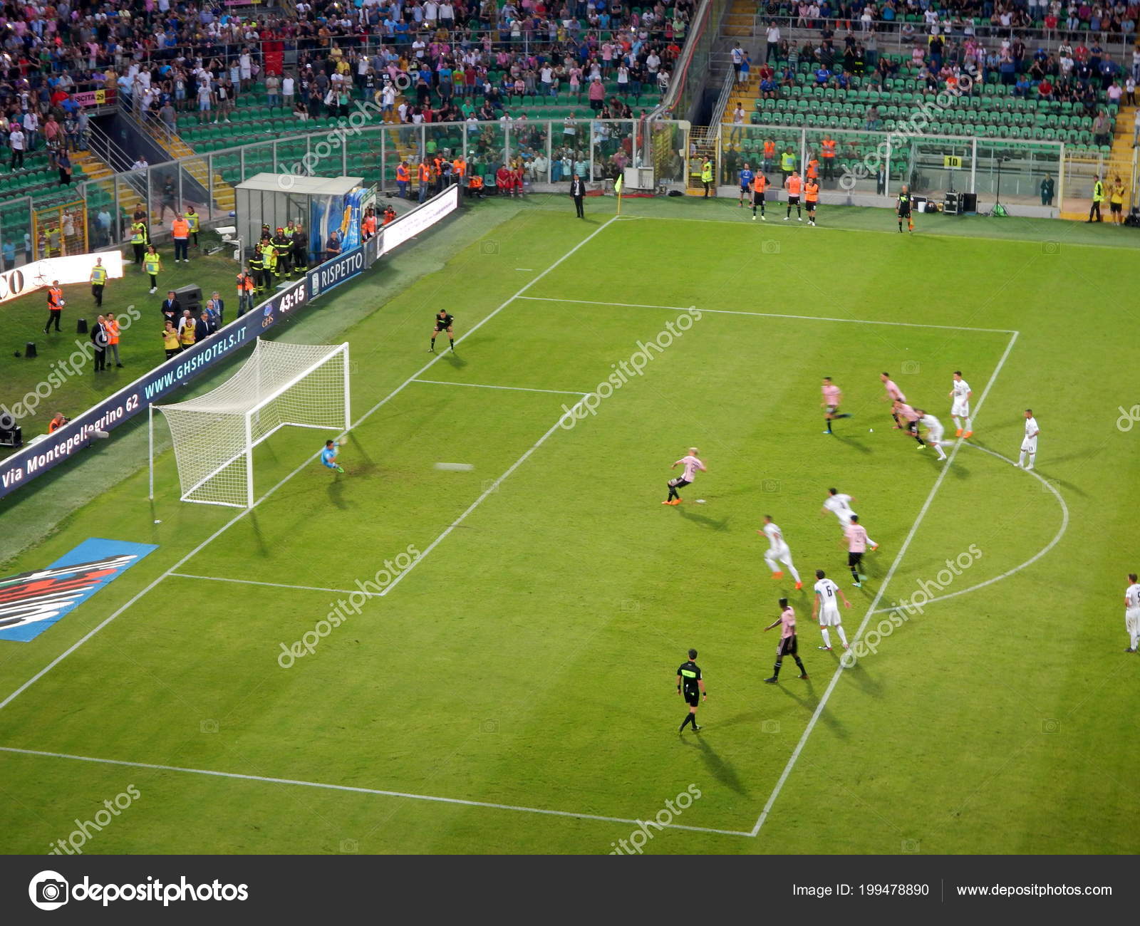 PALERMO, ITALIA - June 10, 2018 - US CittÃ Di Palermo Vs Venezia