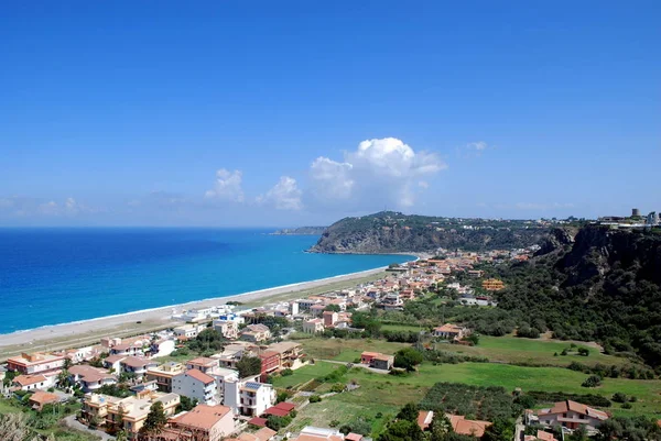 Panorama Castelo Milazzo — Fotografia de Stock