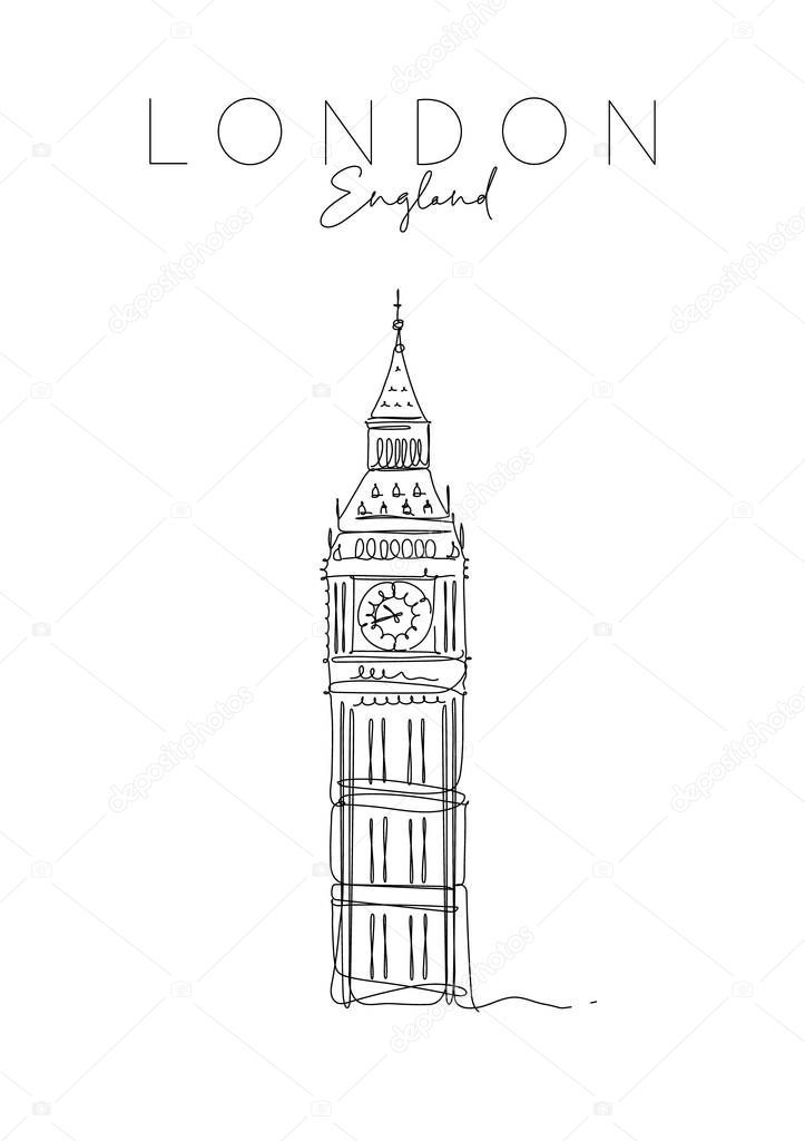 Poster UK Big Ben