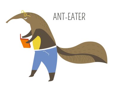 Karınca yiyen pantolon ve gözlük 