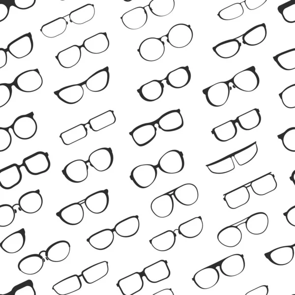 视力眼镜无缝模式 — 图库矢量图片