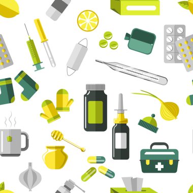 Tıp kabarcıklar içinde hap ve Dikişsiz desen bırakır