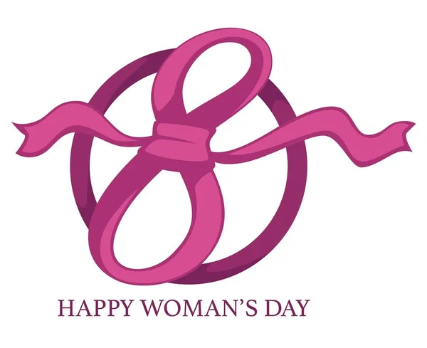 Жіночий День Свята Березня Ізольовані Ікони Тюльпан Квіти Жіночий Секс — стоковий вектор