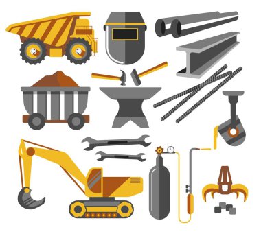 Demir cevheri madencilik ekipman ve aletler metal ürünler