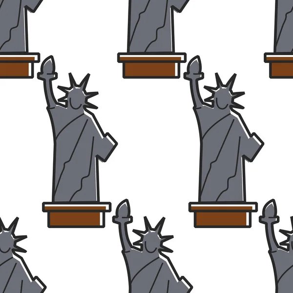 Символ "Статуя Свободы США" — стоковый вектор