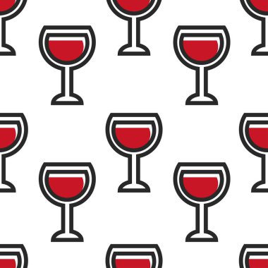 Cam şarap kadehi Karadağ içki dikişsiz desen kırmızı şarap