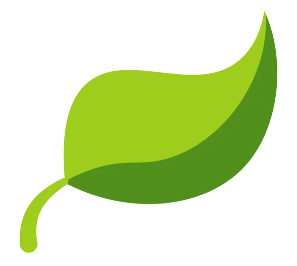 Экология зеленый лист изолированный корпоративный стиль листвы — стоковый вектор