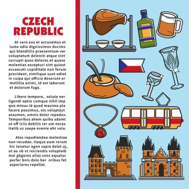 Çek Cumhuriyeti sembol mutfak ve mimari seyahat ve turizm
