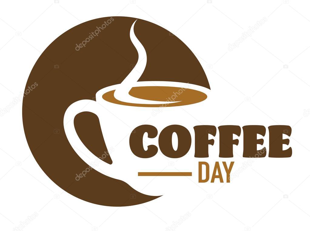 Coffee drink cafe or cafeteria isolated icon energetic drink
