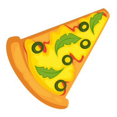 Peynirli Pizza dilim fast food İtalyan tarifi pasta