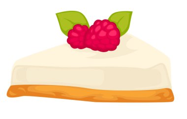 Üstüne bisküvi ve ahududu berry ile Cheesecake