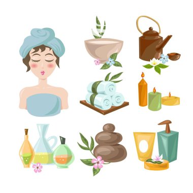 Spa salonu renklendirme ve gevşeme prosedürleri