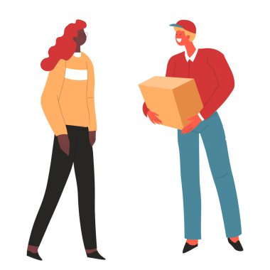 Lojistik şirketinin insani yardım veya paket teslimatı