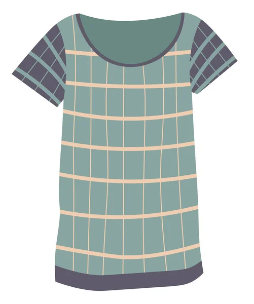 Piżama dla mężczyzn lub kobiet, trend koszulki sennej — Wektor stockowy