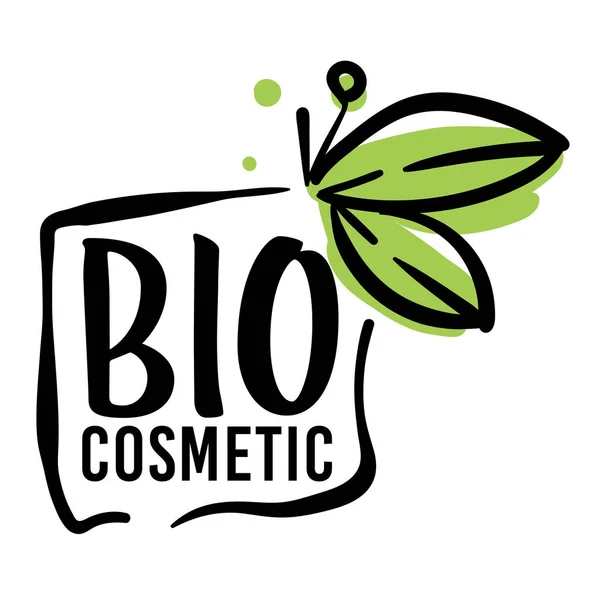 Producción biológica bio-cosmética para el tratamiento corporal y cutáneo — Vector de stock