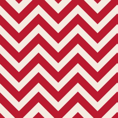 Minimum düz arkaplan üzerinde koyu kırmızı sembol zigzag çizgilerinin kusursuz vektör çizimi, tekstil, ambalaj ve duvar kağıdı için ideal.