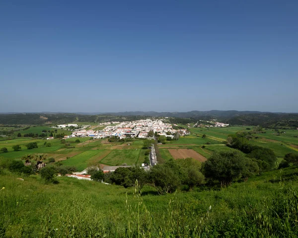 Aljezur Portugal Avril 2018 Vue Magnifique Sur Ville Aljezur Avec — Photo