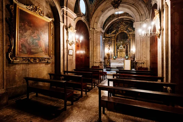 Lisboa Portugal Maio 2018 Interior Catedral Lisboa Portugal — Fotografia de Stock