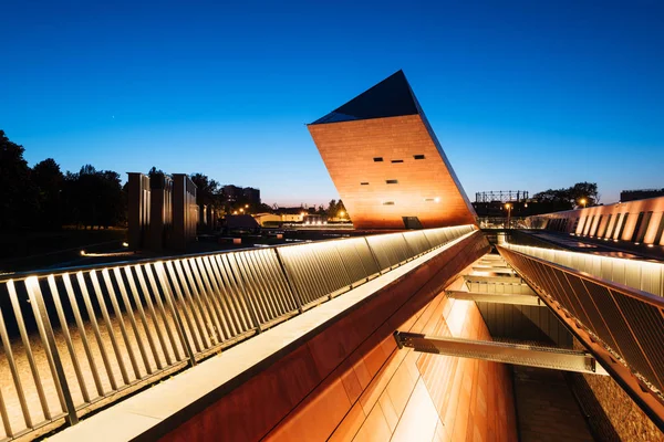 Gdansk Polen Mei 2018 Bouwspel Van Museum Van Tweede Wereldoorlog — Stockfoto