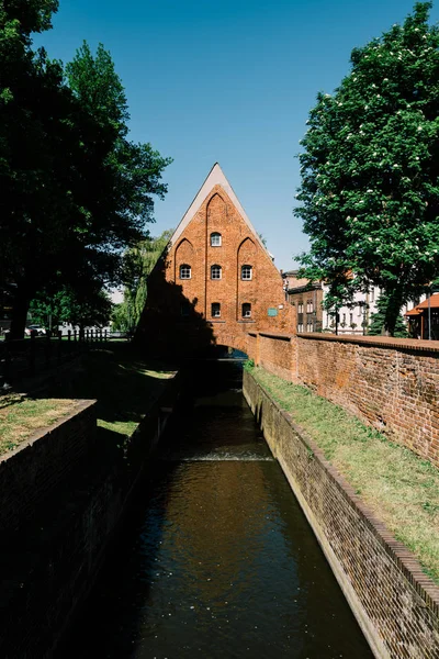 The Little Mill in the Old Town of Gdansk, Pomerania, Poland.