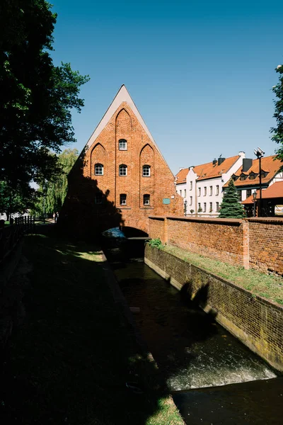 The Little Mill in the Old Town of Gdansk, Pomerania, Poland.