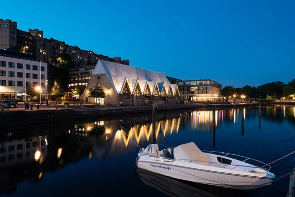 Gothenburg Suède Mai 2018 Feskekorka Église Poisson Est Marché Aux — Photo