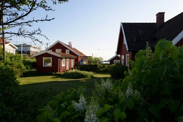 瑞典哥德堡 2018年5月18日 Styrso 的农村住宅 Styrso 是南哥德堡群岛的一个岛屿 位于哥德堡市 Vastra Gotaland — 图库照片