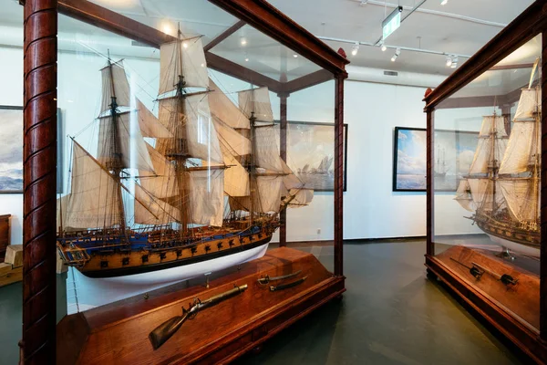 Gothenburg Svezia Maggio 2018 Mostra Museo Marittimo Acquario Goteborg — Foto Stock