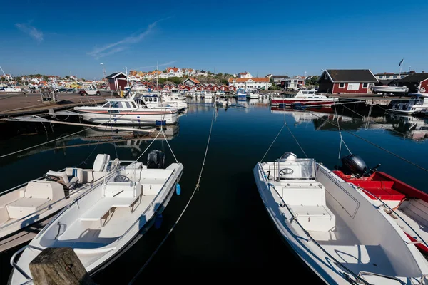 Гетеборг Швеція Травня 2018 Вітрильники Моторні Човни Марина Styrso Styrso — стокове фото