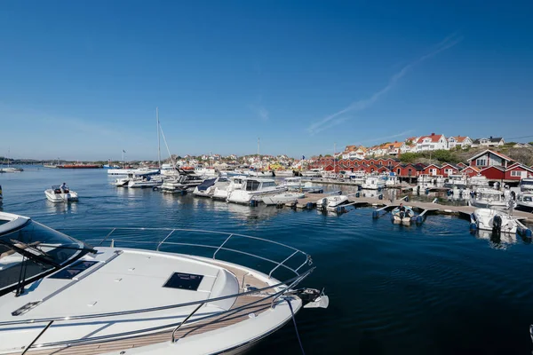 Gothenburg Sweden May 2018 Sailboats Motor Boats Styrso Marina Styrso — Stockfoto