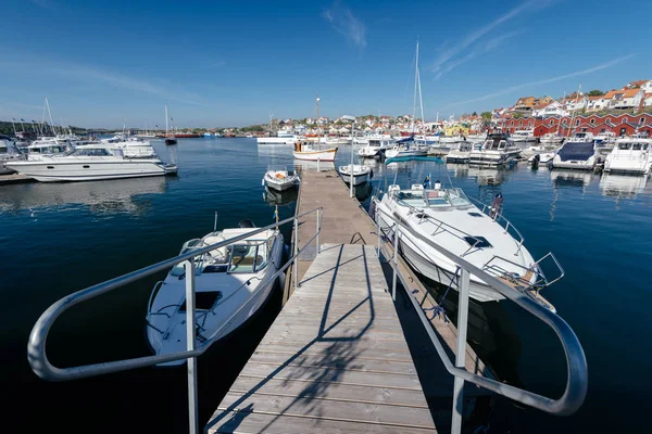 Göteborg Schweden Mai 2018 Segelboote Und Motorboote Styrso Marina Styrso — Stockfoto