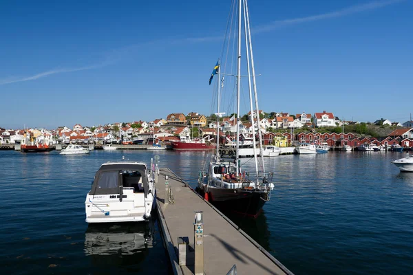 Gothenburg Svezia Maggio 2018 Barche Vela Barche Motore Nella Marina — Foto Stock