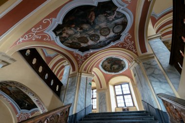 Wroclaw, Polonya - 26 Haziran 2018: bina Polonya Wroclaw Üniversitesi Müzesi. 