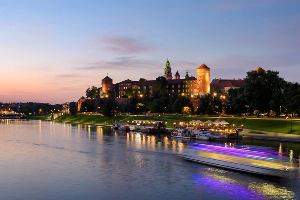 Královský Hrad Wawel Katedrální Baziliky Krakově Polsko Královský Hrad Wawel — Stock fotografie