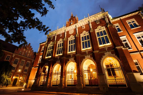 Krakow Polen Juli 2018 Het Gebouw Van Faculteit Der Rechtsgeleerdheid — Stockfoto