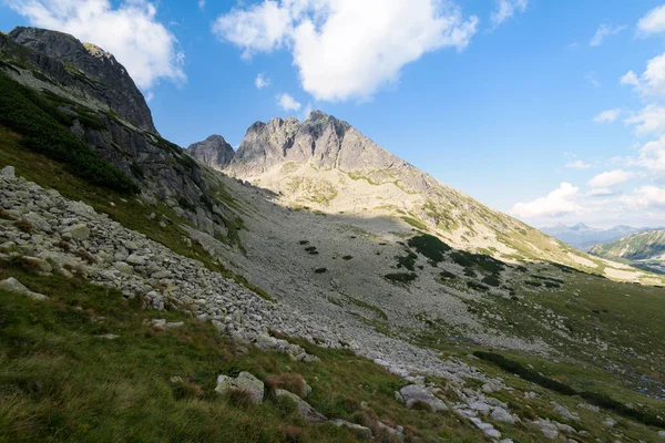 波兰高 Tatra 的山峰 — 图库照片